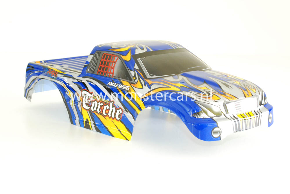 Casing Truck Blue Leopard